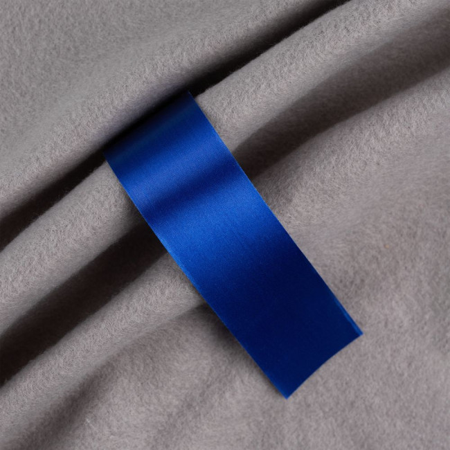 Лента сатиновая Satin 35 XXL, синяя, 230 см