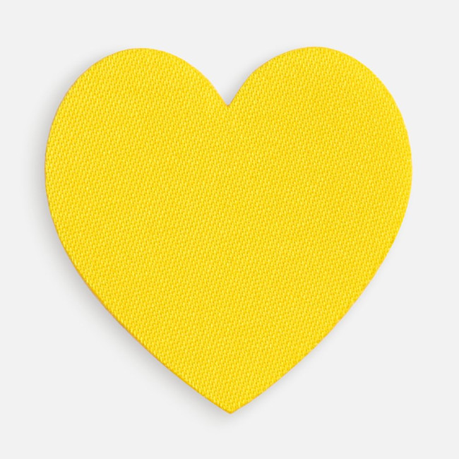 Наклейка тканевая Lunga Cor, M, желтая