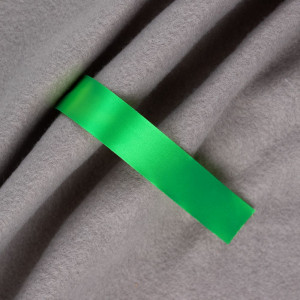 Лента сатиновая Satin 20 M, зеленая, 90 см