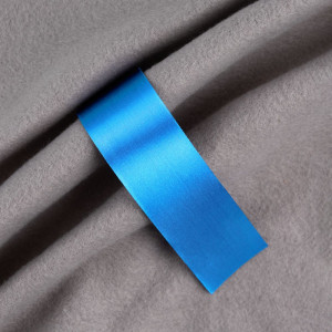 Лента сатиновая Satin 35 М, голубая, 100 см